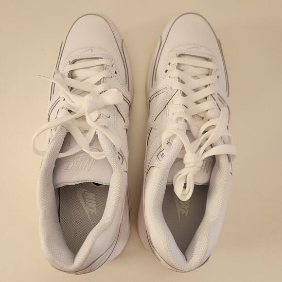 Nike Air Max Command Leather Mens 749760 - White Metallic Silver 102 US 8.5 main image 4